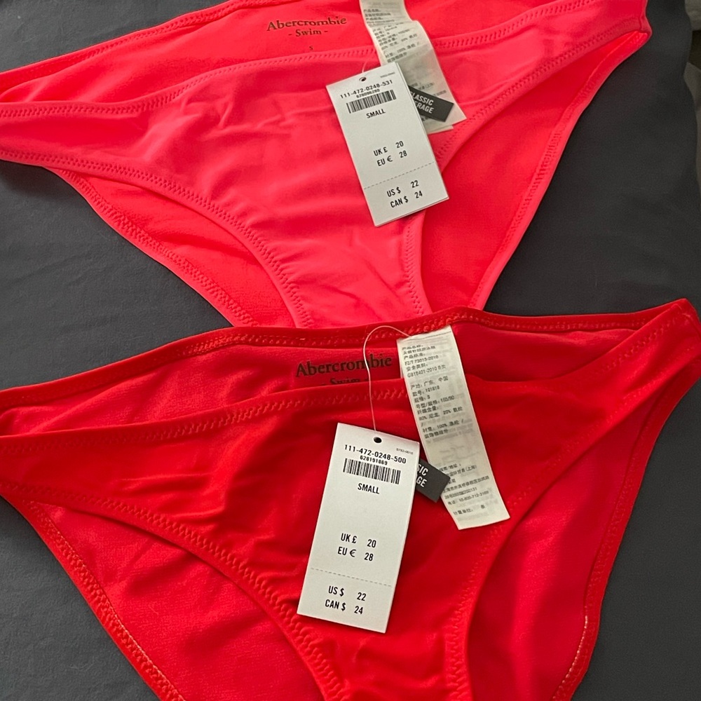 Abercrombie bathing suite bottoms